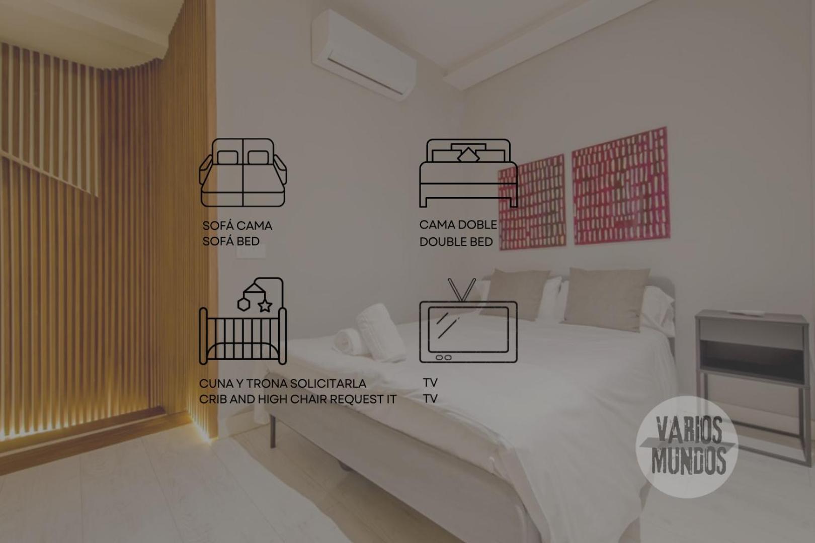 Apt Con Estilo - 5Pax En Zona Tirso-Centro E1 Madrid Buitenkant foto